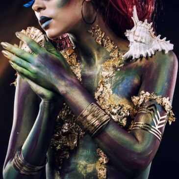 Panneau photo de belle femme, Fantaisie