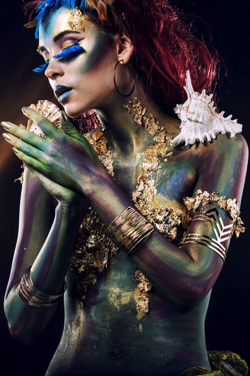 Panneau photo de belle femme, Fantaisie