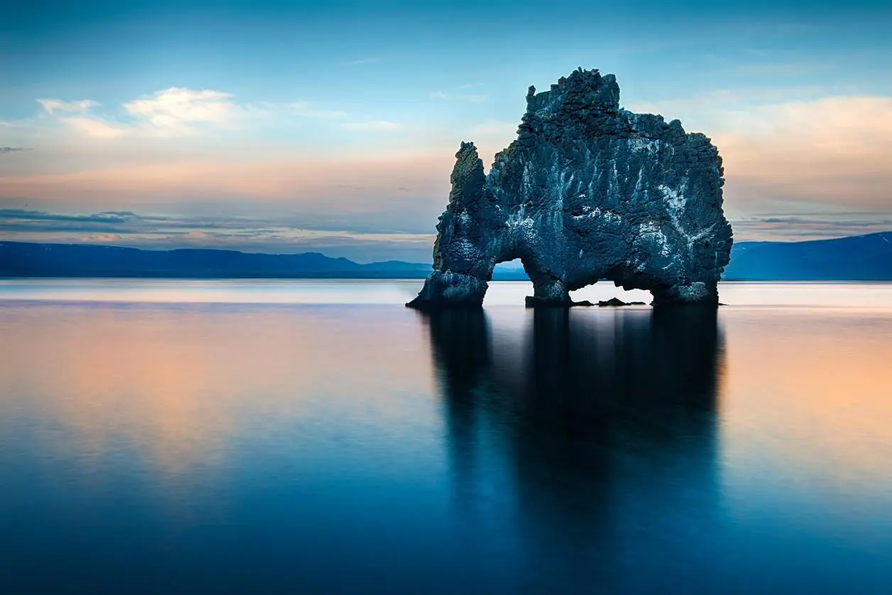 Painting of Nature in Iceland