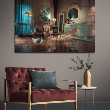 Wall art van sexy women