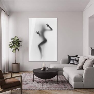 sexy Schwarz-Weiß-Fotokunst