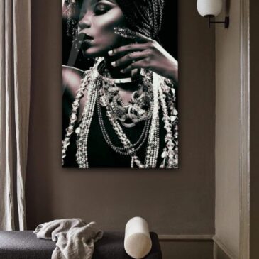 Uniek portret van een Afrikaanse vrouw