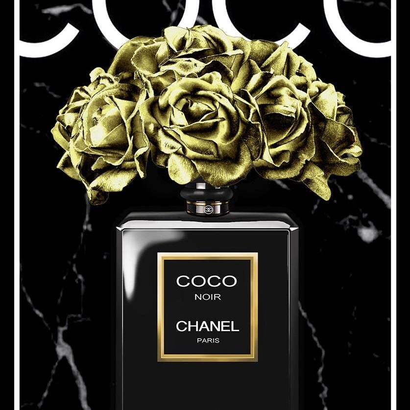 Fashion wall art van luxe merk I Parfum Art
