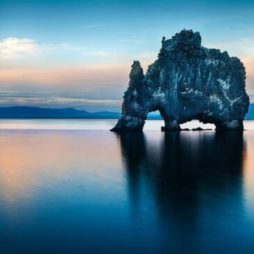 Pintura de la naturaleza en Islandia