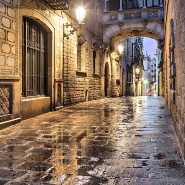 Kunstfoto van Barcelona
