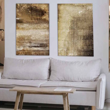 Abstract wall art schilderij