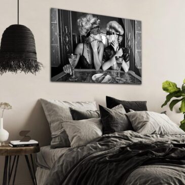 Décoration murale sexy de femmes en lingerie