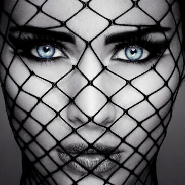 Portrait d'une belle femme