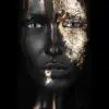 Artistiek portret Noir Gold