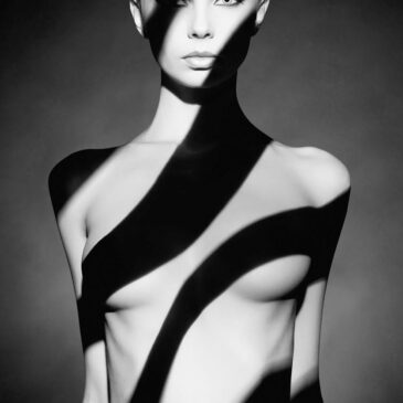 Black and white nude wall art