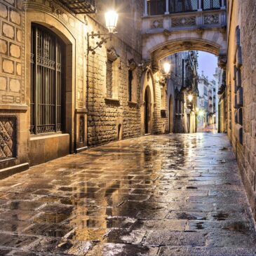 Kunstfoto van Barcelona