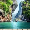 Wanddecoratie van Vietnam, Halong Bay