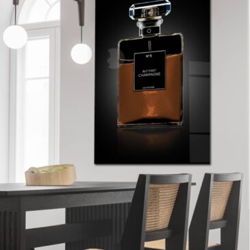 Artistic photo art van parfumfles