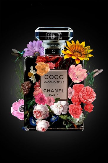 Artistieke foto art van parfum icoon