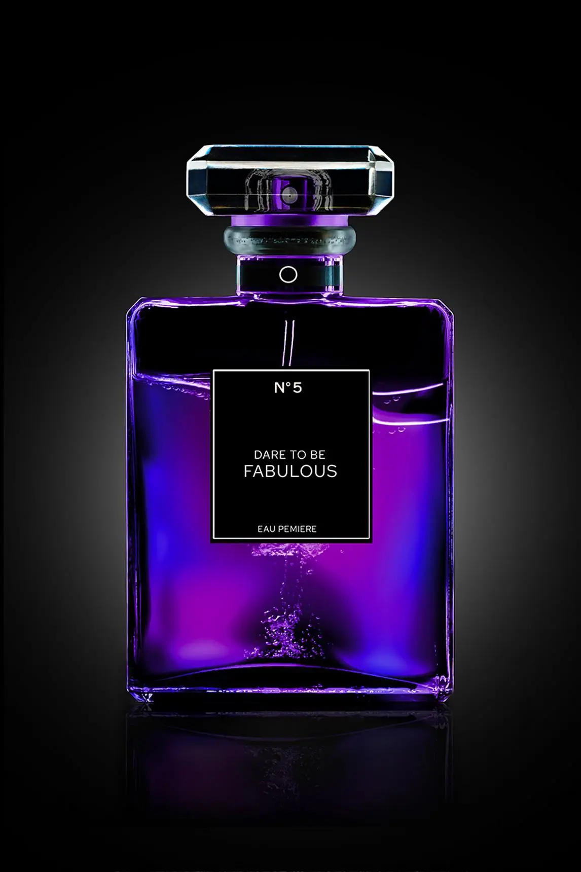 Wall art of luxury brand