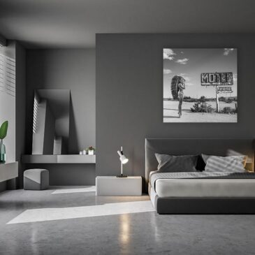 Illustration en noir et blanc d'une belle Américaine