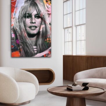 Photographie artistique de Brigitte Bardot