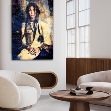 Porträt eines Inders