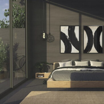 art photographique abstrait en noir et blanc