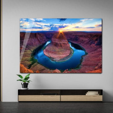 Sunburst in the Grand Canyon