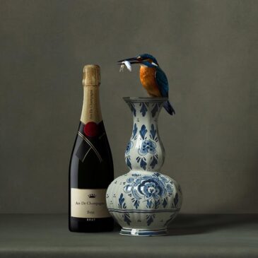 Still life on acoustic panel