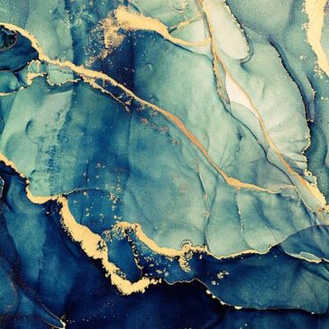 Abstracte muurkunst van marmer