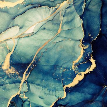 Abstracte plexiglas kunst van marmer