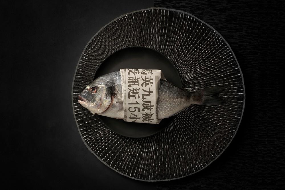 Foto de arte en Plexiglas destaca la cultura de pesca japonesa