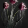 Wall art van flowers: roze tulpen
