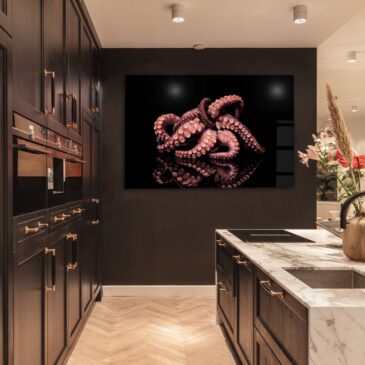 Octopus wall decoration