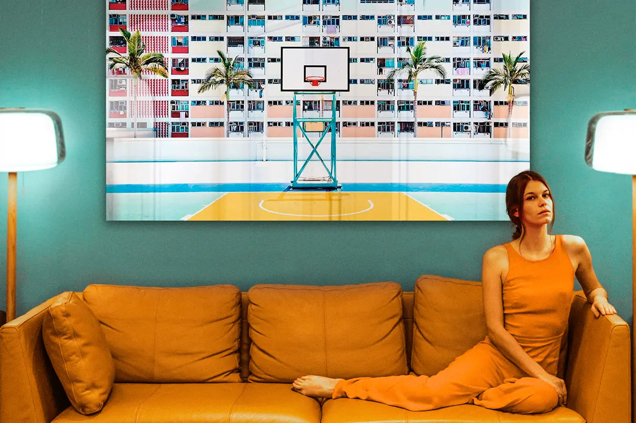 Affiche artistique Plexiglas: Choi Hung Estates Hong Kong