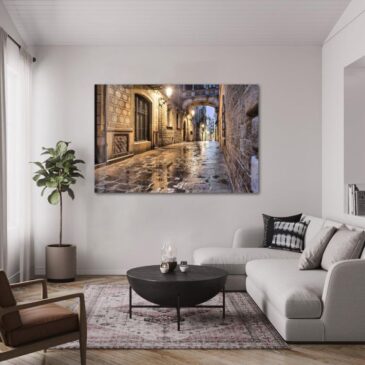 Kunstfoto van Barcelona