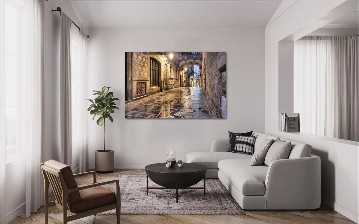 Kunstfoto van Barcelona