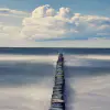 Chique schilderij van de blauwe zee