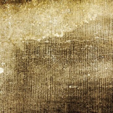 Abstracte wanddecoratie met aardse kleuren