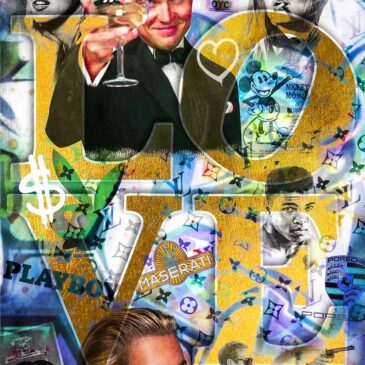 Pop -Art -Gemälde von Prominenten