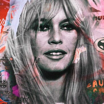 Plexiglas fotokunst Brigitte Bardot, The Bardot II