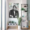 Kunst voor aan de muur van Sean Connery