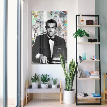 Sean Connery Wandkunst