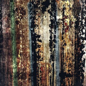 Arte mural abstracto