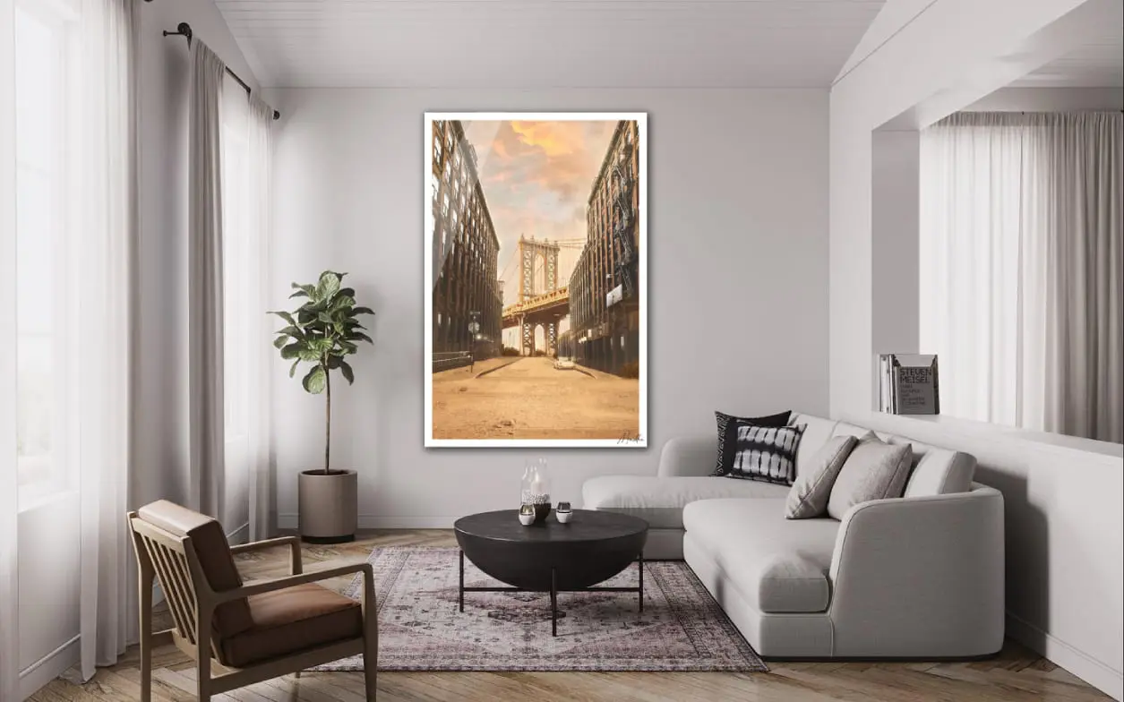 Photo art Manhattan Bridge