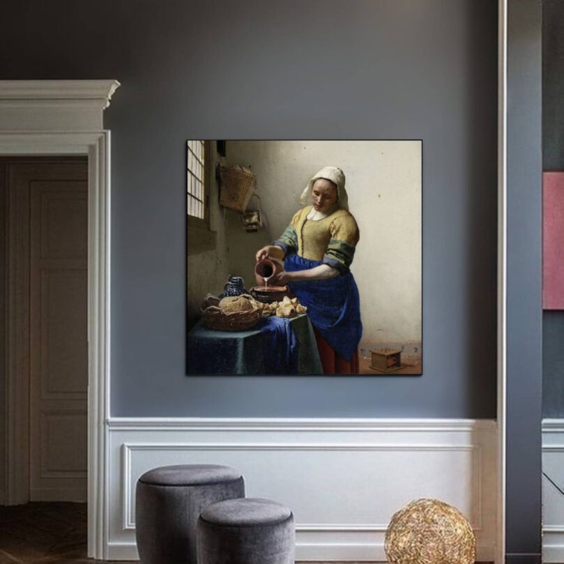 La lechera de Johannes Vermeer