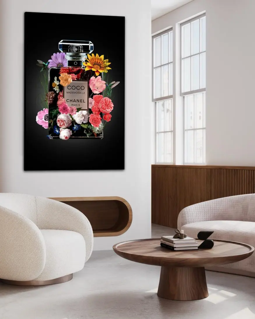 Artistieke foto art van parfum icoon