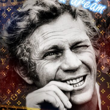 Pintura de arte pop de Steve McQueen