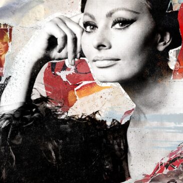 Work of art photo plexiglass by Sophia Loren