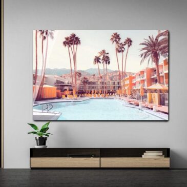 Foto van zwembad in Palm Springs stijl