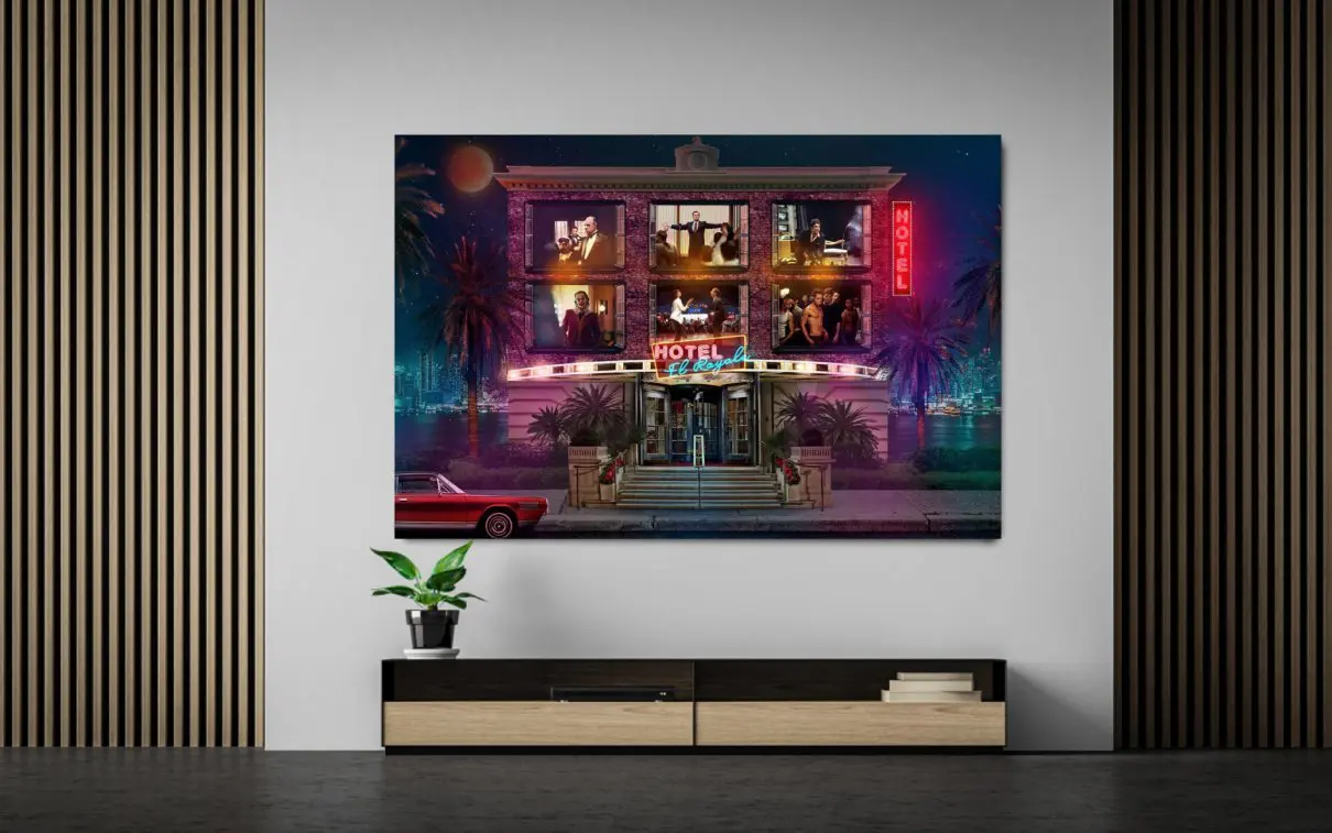 Luxe wall art van celebrities