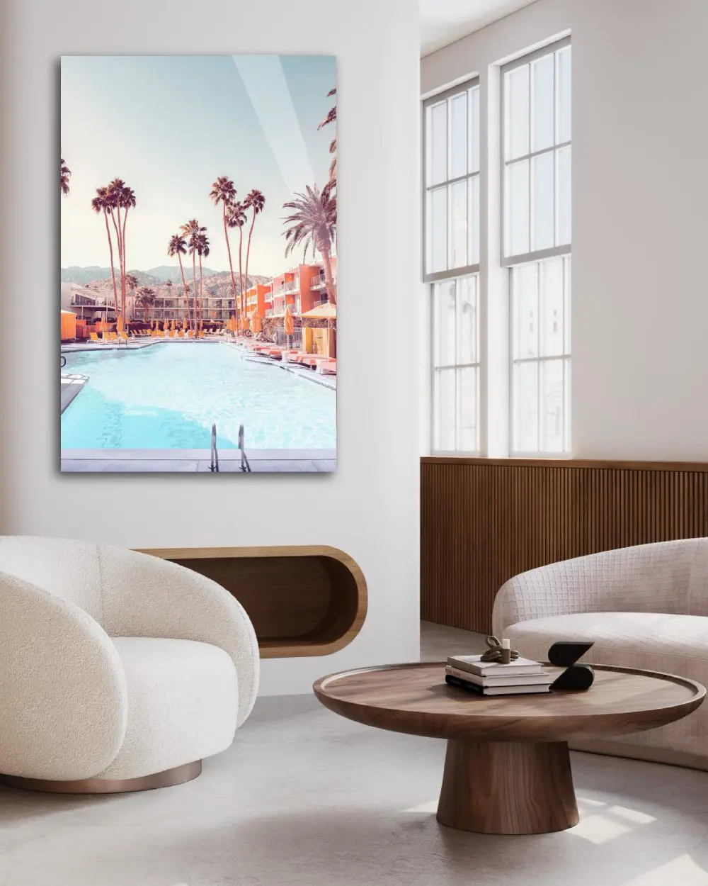 Foto van zwembad in Palm Springs stijl