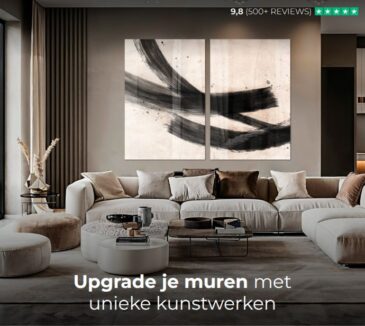 The Art of Interior Upgrade je muren met unieke kunstwerken