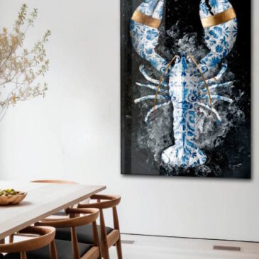 Wandbild eines Hummers